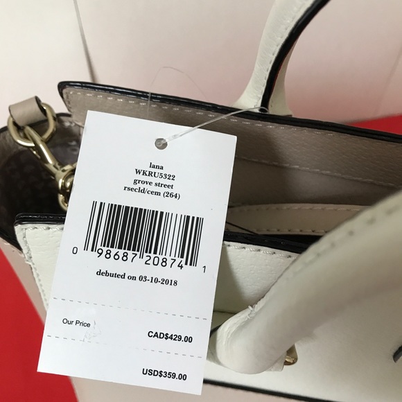 💦🏝Kate spade Satchel🏝crossbody/cream-beige - Picture 3 of 7